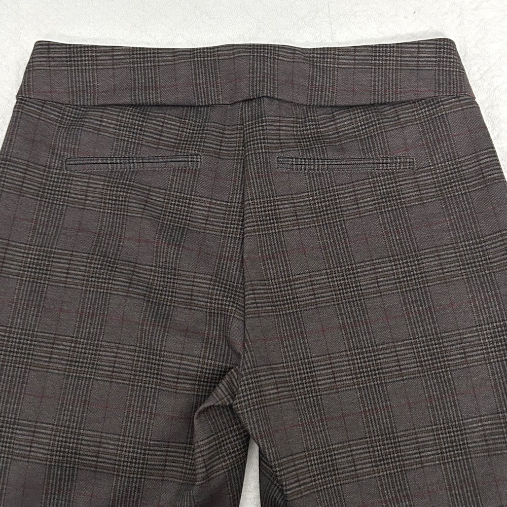 Dalia size 8 pull-on plaid ponte pant - Picture 7 of 11